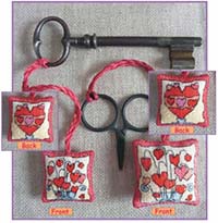 Hearts Scissor/Key Keep Kit