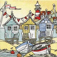 Mini Beach Huts II Kit