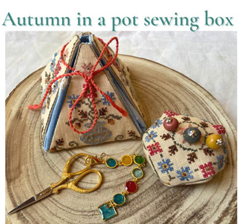 Autumn In A Pot Sewing Box