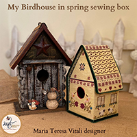 My Birdhouse in Spring Sewing Box