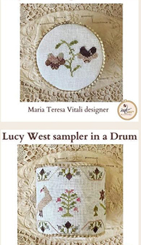 Lucy West Sampler in a Drum