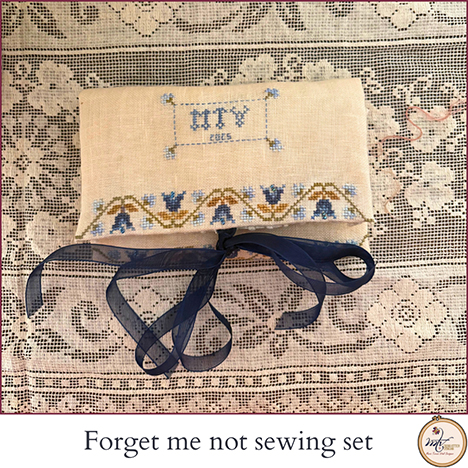 Forget Me Not Sewing Box