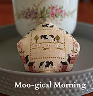 Moo-gical Morning Farm Biscornu