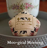 Moo-gical Morning Farm Biscornu