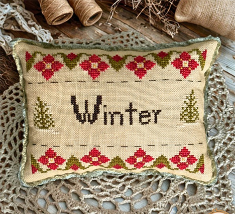 Seasonal Pincushion - Winter