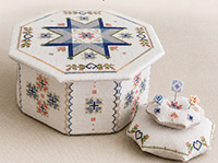 Quaker Star Sewing Box