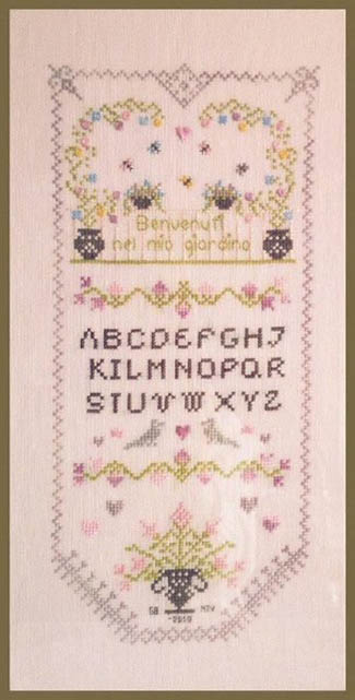 Welcome In My Garden Long Sampler