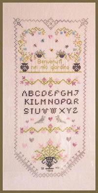 Welcome In My Garden Long Sampler