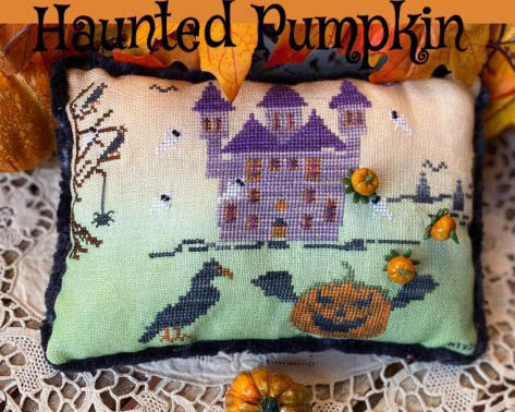 Haunted Pumpkin Pillow
