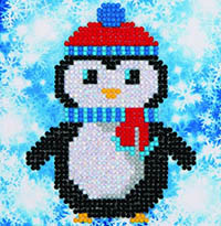 Christmas Penguin Diamond Dotz Kit