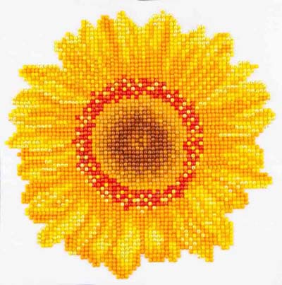 Happy Day Sunflower -  Diamond Dotz Kit