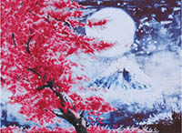 Cherry Blossom Mountain Diamond Dotz Kit