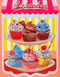  Cupcakes  -  Diamond Dotz Kit