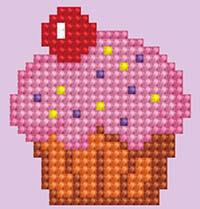 Cup Cake Yum Diamond Dotz Kit