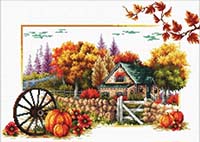 Autumn Farm -  No Count X-Stitch Kit