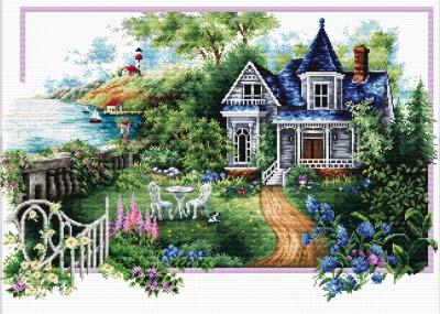 Summer Comes -  No Count X-Stitch Kit