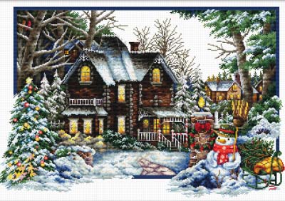 Winter Comes -  No Count X-Stitch Kit