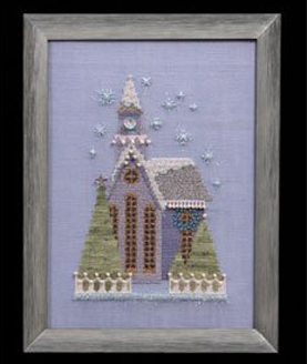 Little Snowy Lavender Church
