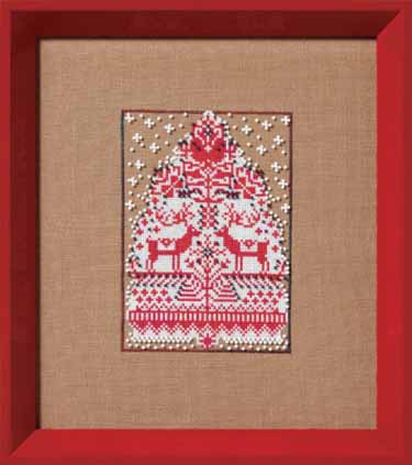 Red Tree - Christmas Fair Isle Red Collection -
