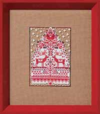 Red Tree - Christmas Fair Isle Red Collection -