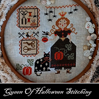 Queen of Halloween Stitching