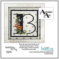 Alphabet B Perforated Paper Kit