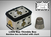 Little Bee Thimble Box