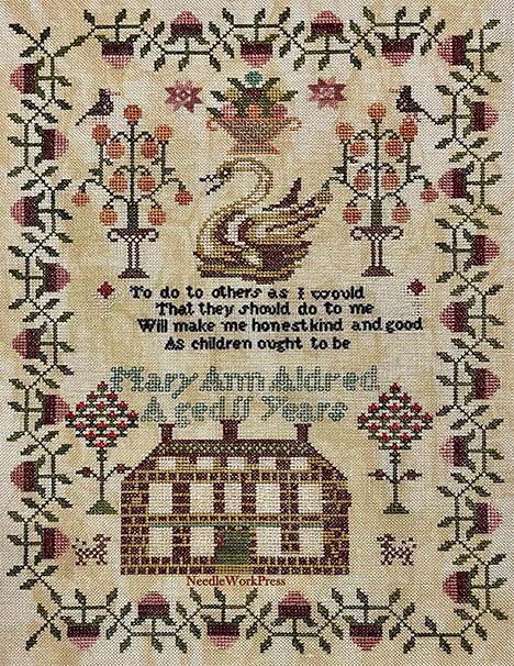 Mary Ann Aldred Sampler