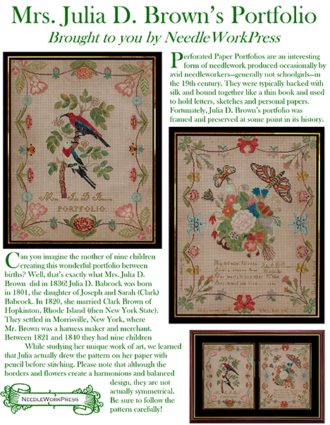 Mrs Julia D Brown's Portfolio