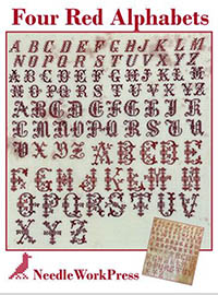Four Red Alphabets