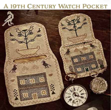 A 19th Century Watch Pocket 