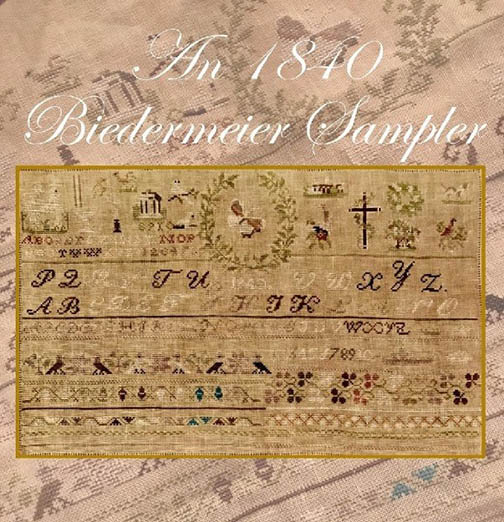 1840 Biedermeier Sampler