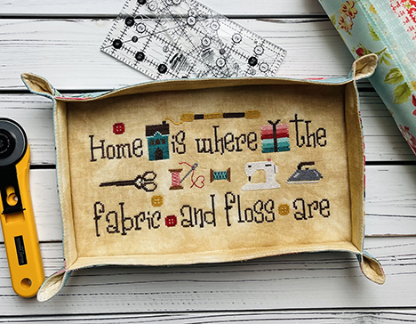 Home is Where the Fabric and Floss are