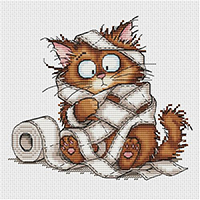 Tiolet Papr Trouble Cat