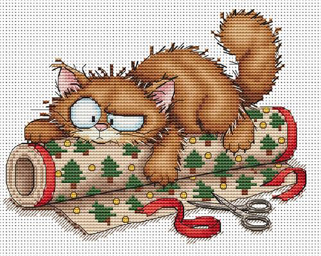 Exhausted Cat