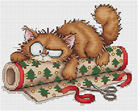 Exhausted Cat