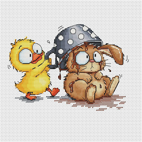 Cute Bunny - Chocolate Shower