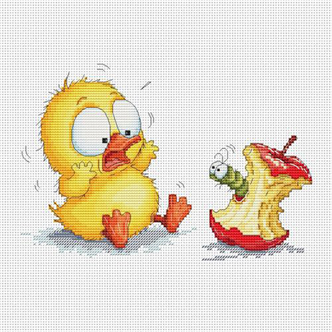 Duck Apple Worm Surprise