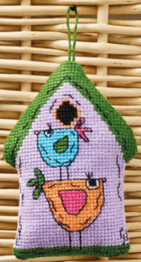 Purple Birdhouse Kit