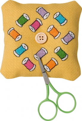 Spools Needlepillow Kit