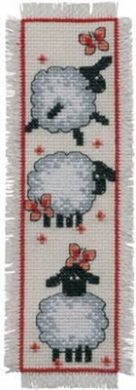 Sheep Bookmark Kit