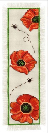  Poppies Bookmark Kit