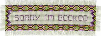 Sorry I'm Booked Bookmark Kit