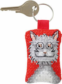 Cat Key Ring Kit
