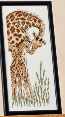 Giraffe With Younging Kit