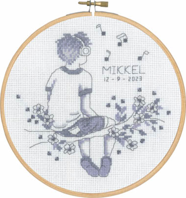 Mikkel Birth Announcement Kit