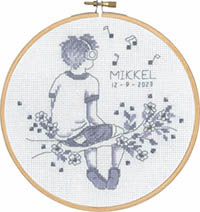 Mikkel Birth Announcement Kit