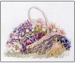 Basket with Flower