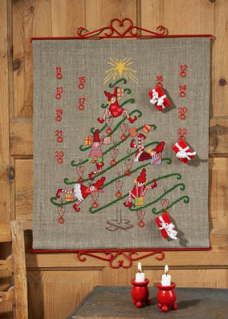  Christmas Tree Advent Calendar Kit