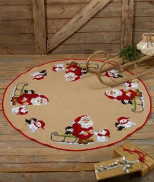 Santa Northpole Skirt Kit